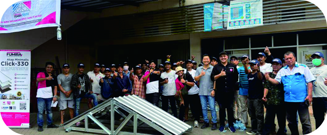FumiraTruss Applicator Gathering & Training in Manado | FUMIRA®
