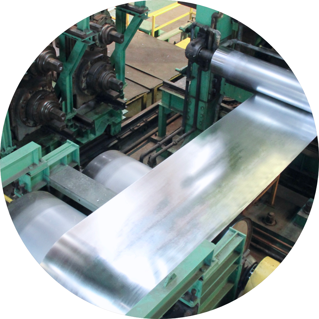 Metallic surface appearance with minimized spangles without deep spangles border.