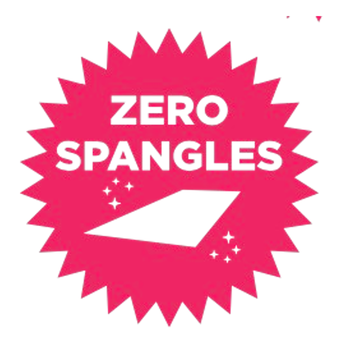 Metallic surface appearance with minimized spangles without deep spangles border.