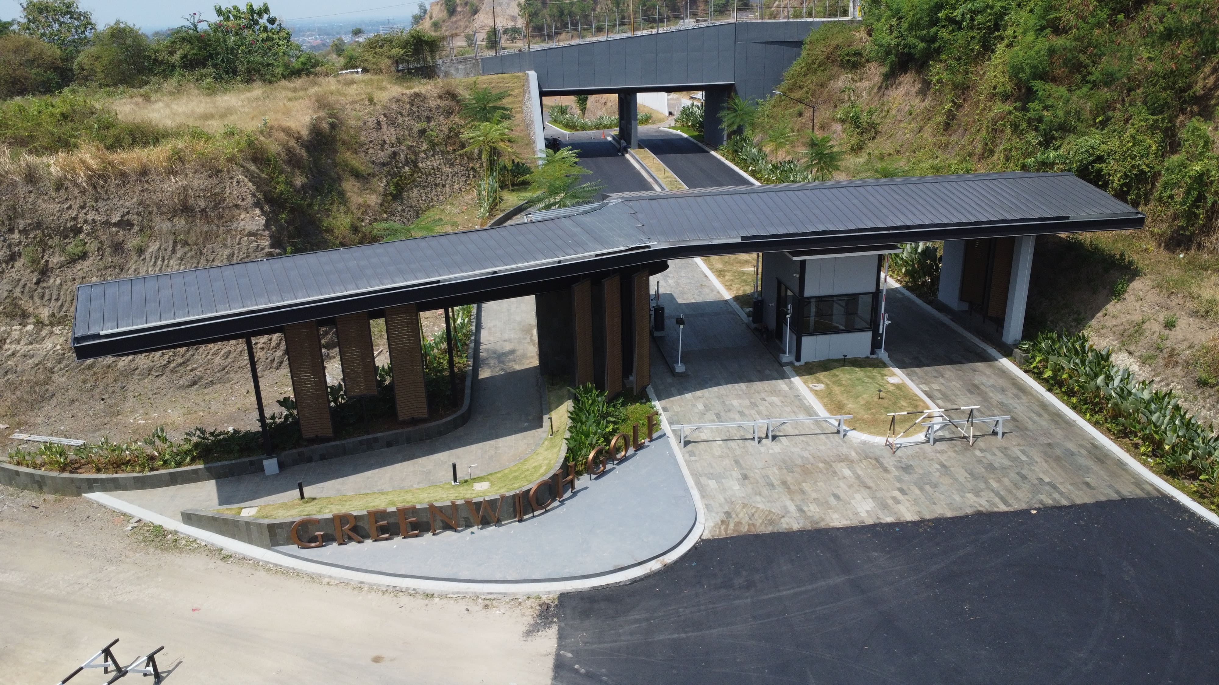 Security Post Candi Golf Residence